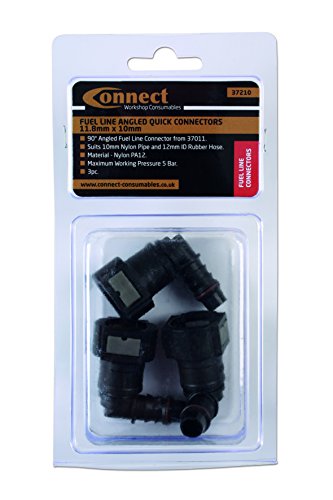 Conectores rápidos de combustible 11,8 mm x 10 mm en ángulo Connect Workshop 37210 3