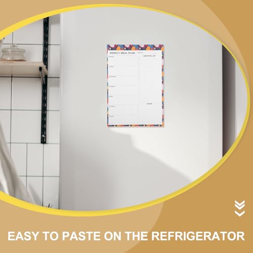 Planificador semanal de comidas magnético para resolver el caos de tus menús diarios 5