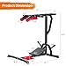 VIVITORY Leverage Squat Calf Raise Machine, Lower Body Training, Hack Squat Machine and Leg Press Machine, Weight Training Home Workout Equipment