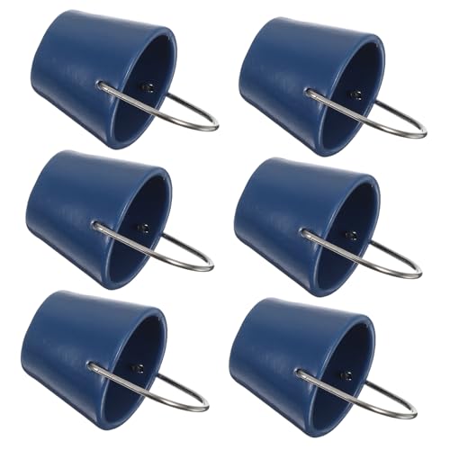 Toddmomy 6 Miniatur Garteneimer Mit Henkel Dekorative Kleiner Eimer Für Puppenhaus Basteln Und Strandlandschaft Kompakter Deko Eimer Für Mikro Gärten Und Terrarien