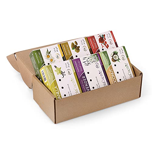 Anatolia Daphne 100% Natural Soap W/ Organic Ingredients, Vegan, Moisturizing, Handmade, Scented W/ Premium Essential Oils, Body Soap, Face Soap,And Bath Soap, Detox Spa Soap Bar Gift Set, 3.5 Oz (Deluxe, Mix Of 6) #TOP1