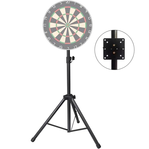 Support de cible fléchettes électronique et traditionnelle pliable - 7