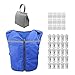 Rubeyul Gilet refrigerante per uomo e donna, gilet sportivo refrigerante, Summer Ice Cooling Gilet con 25 sacchetti di ghiaccio, per sport all'aria aperta, lavoro ad alta temperatura, unisex