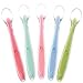 Best First Stage Baby Infant Spoons BPA Free, 5-Pack, Soft Silicone Baby Spoons Training Spoon Gift Set for Infant (5 Pack)