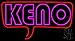 The Sign Store N105-14245 Cersive Keno 2 Neon Sign44; 20 x 3 x 37 in.