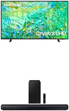 SAMSUNG 85-Inch Class Crystal UHD 4K CU8000 Series PurColor, Object Tracking Sound Lite, Q-Symphony, Motion Xcelerator, Ultra Slim, Solar Remote, Smart TV with Alexa Built-in (UN85CU8000, 2023 Model)