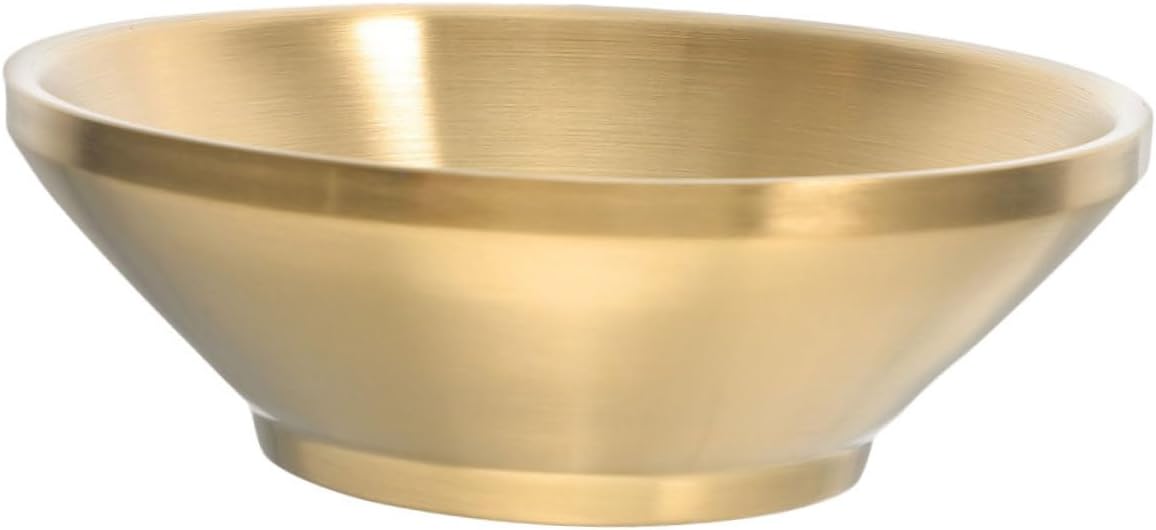 Stainless Steel Condiment Bowl 14cm, Xmas Oil Dipping Bowls for Dining