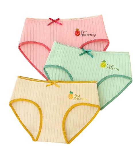 Women’s Soft Cotton Ribbed Panties Set – Breathable Stretch Bikini Underwear with Cute Bow Detail, Mid-Rise Comfortable Everyday Innerwear for Girls & Ladies-image-43