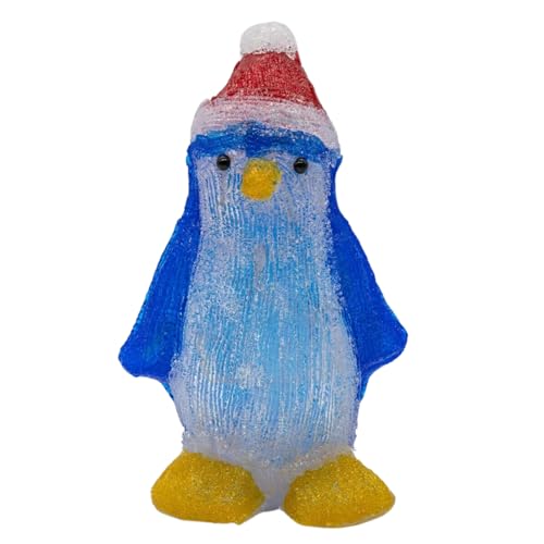 Marco Paul 30cm Acrylic LED Penguin Christmas Decoration Light - Image 4