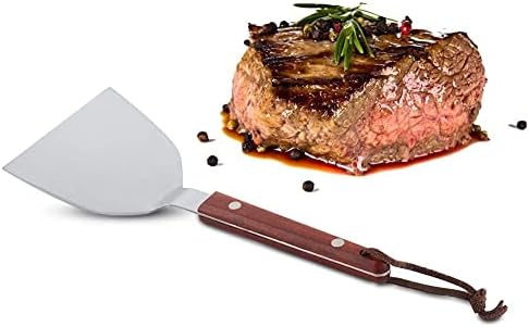 Burger Turner, Stainless Steel Pancake Spatula Steak Spatulas Griddle Scraper Metal Cooking Spatulas Tools Food Preparation Cooking Utensil