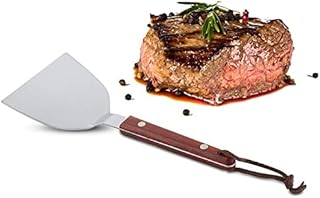 Burger Turner, Stainless Steel Pancake Spatula Steak Spatulas Griddle Scraper Metal Cooking Spatulas Tools Food Preparation Cooking Utensil