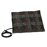 広電(KODEN) 電気カイロ USB 27×22cm キルティング タータンチェック 速暖 洗える CLZ415GK