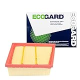 ECOGARD XA11581 Premium Engine Air Filter Fits 2018-2022 Ford EcoSport, 2019-2021 Figo, 2021-2023 Transit Courier