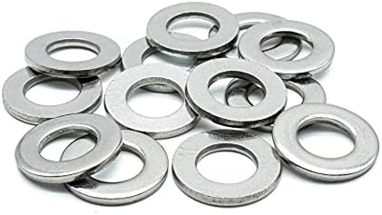 Hippo Hardware M2.5 (2.5mm) Form A Flat Washers to Fit Metric Bolts & Screws A2 Stainless Steel (Pack of 10)