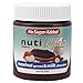 NutiLight - Pâte à Tartiner Sans Sucre au Chocolat Lait et Noisettes - 100% Naturelle, Sans Gluten, Vegan, Keto, Sans Cholestérol, Sans OGM, Kasher - Faible en Glucides - Riche en Fibres - 312g