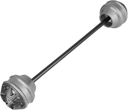 BUREFE Kit de almohadillas de protección contra golpes para ruedas Kawasaki Versys650 Versys1000 VERSYS 650 1000 (color titanio)