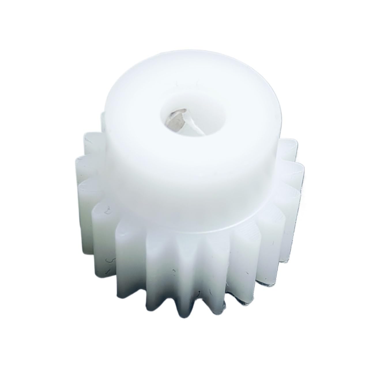 GTPBAO 1pcs 0.8M 69T POM Straight Teeth Gear 0.8 Module 69 Teeth Plastic Spur Gear with Step Cylindrical Transmission Gear Steering Hardware(3.17mm bore)