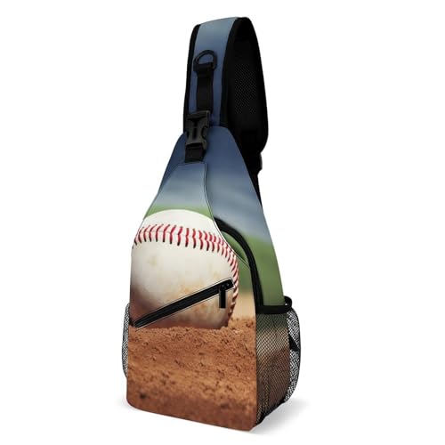 Bolso cruzado deportivo tipo sling para hombres y mujeres