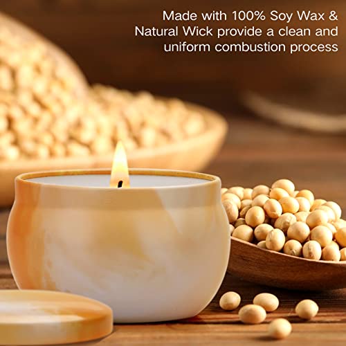 Candles Gifts For Women, Scented Candles For Home, Soy Wax Aromatherapy Candle Set For Stress Relief, Gift For Friend, Mother's Day, Birthday, 8 Pack #TOP1