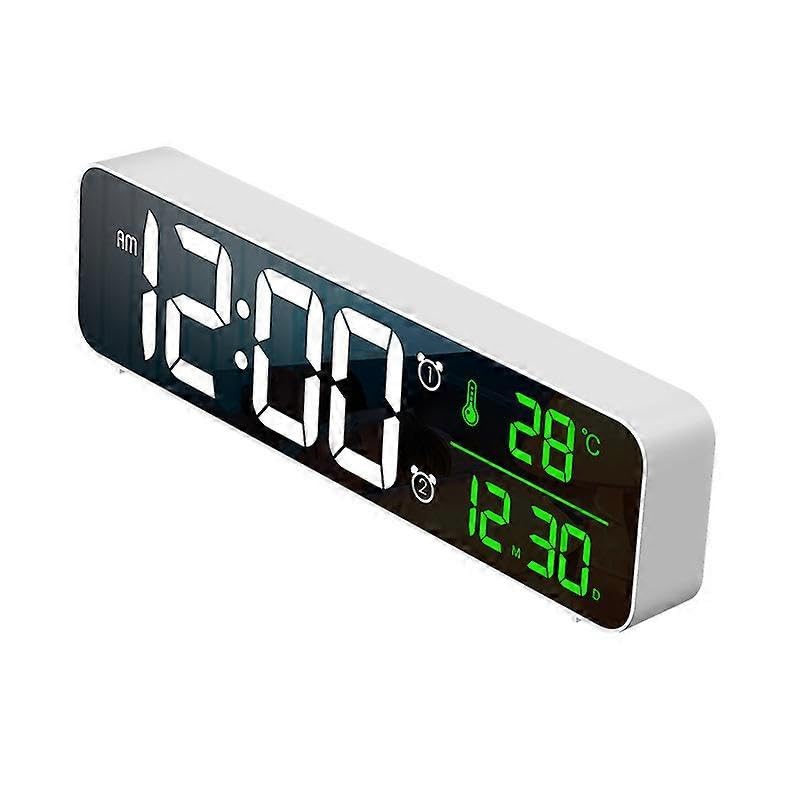 Horloge murale numérique LED DWW pour des réveils en douceur en musique