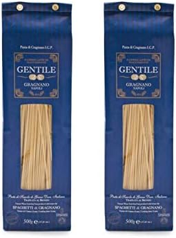 GENTILE PASTA SPAGHETTI DI GRAGNANO IGP (2 Pack - 1.1 lb each)