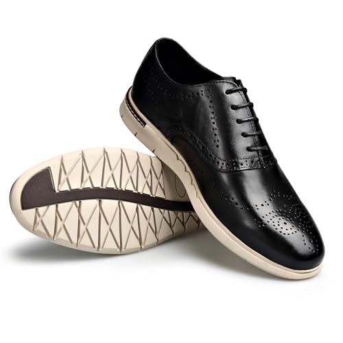 Casual Dress Shoes for Men, Business Casual Oxfords Wingtip4