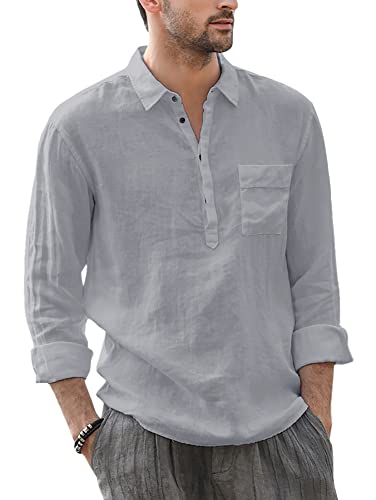 Gemijacka Camicia da uomo a maniche lunghe, in