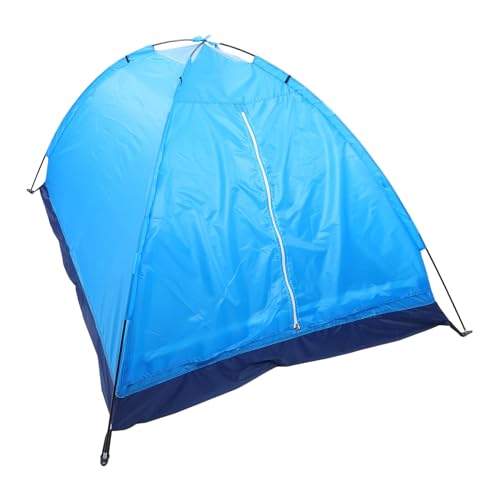 Carpa camping ligera para una persona color azul