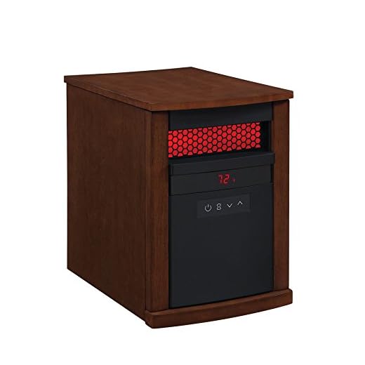 Duraflame 5,200-BTU Infrared Quartz Cabinet Electric Space Heater with Thermostat