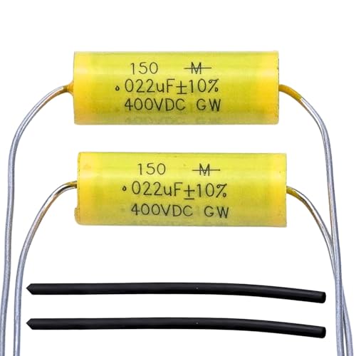 Pack of 2 Electric Guitar Bass 0.022UF 223K Caps Mallory Electric Guitar Tone Cap Capacitors Epi 1959 (0.022UF)