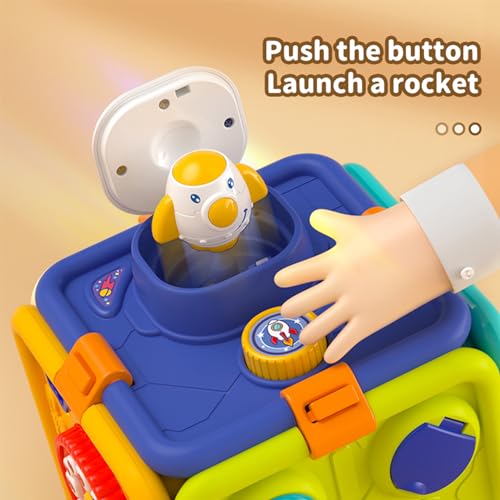 Image of Toys for 1 2 Year Old Boy Montessori Busy Board Educational Learning Toddler Toys One Year Old Boy and Girl Gifts