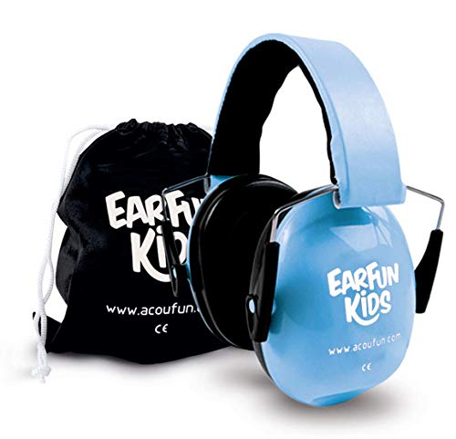 ACOUFUN EarFun Kids Bleu - Casque Anti Bruit Enfants