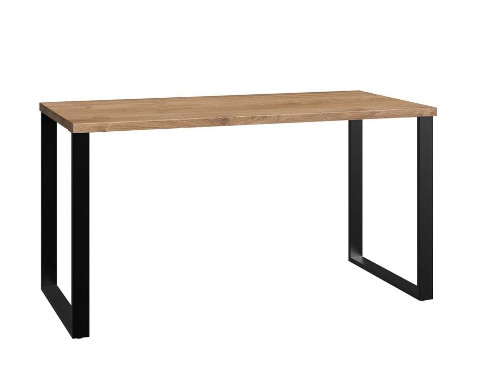 Froschkönig24 Liverpool Schreibtisch Kinderschreibtisch Arbeitsschreibtisch Plankeneiche/Graphit