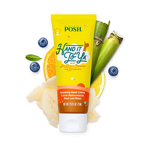 Perfectly Posh Hand It To Ya Renewing Hand Cream - Bright lime and blossoms