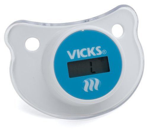Vicks V925P thermomètre sucette pour bébé et nourrisson avec embout souple