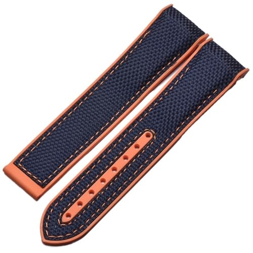 Bracelet montre caoutchouc 22mm d'exception pour Omega Chrono 600m