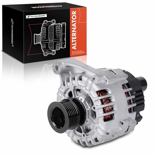 A-Premium Alternator Compatible with BMW E46 Series M3 2002 2003 2004 2005 2006 3.2L, 12V 120A 6-Groove Pulley Clockwise, Replace# SG12B039, 12317831436 by A-premium - Used condition - CA$134.20