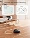 Lefant M310 Robot Vacuum Cleaner, 4500Pa Powerful Suction, PreciSense Obstacle Avoidance, Mini, Quite, 160 Mins Self-Charging Robotic Vacuums, App/Voice/Remote, Ideal for Pet Hair Hard Floors, Black