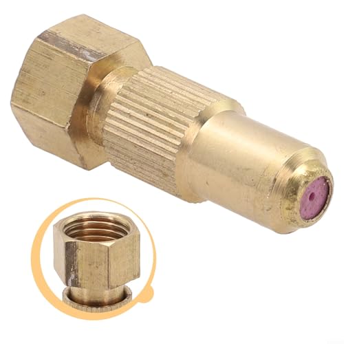 WIIYENA Buse de pulvérisation, haute pression réglable en laiton brumisateur pour jardin, ferme et serre d'arrosage