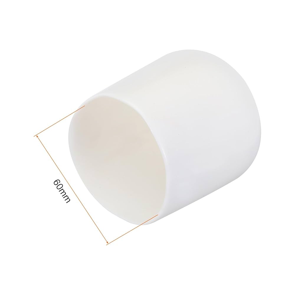 Amazon.co.jp: uxcell 4個セットエンドキャップ ゴム製 60mm内径