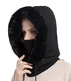 Photo Gallery coolwife passamontagna termico da donna, invernale, in pile, con cappuccio, scaldacollo, sport e sci, nero , taglia unica Photo Gallery coolwife passamontagna termico da donna, invernale, in pile, con cappuccio, scaldacollo, sport e sci, nero , taglia unica