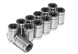 12 LM8UU Linear Bearings for 3D Printer. Prusa Mendel, reprap
