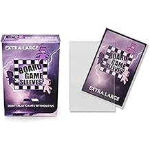 Arcane Tinmen Non-Glare Board Game Sleeves 50 ct Extra Large Size Card Sleeves Individual Pack