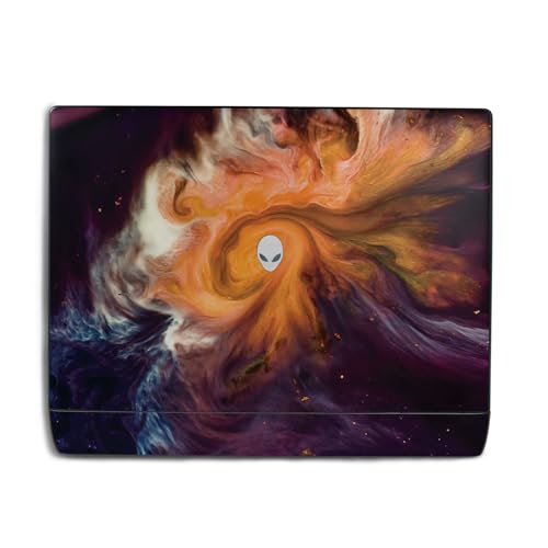 Laptop Skin Compatible with Alienware 18 Area-51 (2025) - Swirl Galaxy - Premium 3M Vinyl Protective Wrap Decal Cover - Easy to Apply | Crafted in The USA by MightySkins