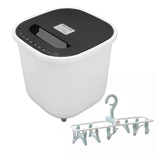 Handige Draagbare Wasmachine USB-aangedreven Mini-turbowasmachine met Droogrek 6L Capaciteit (Blauw) - Afbeelding 4