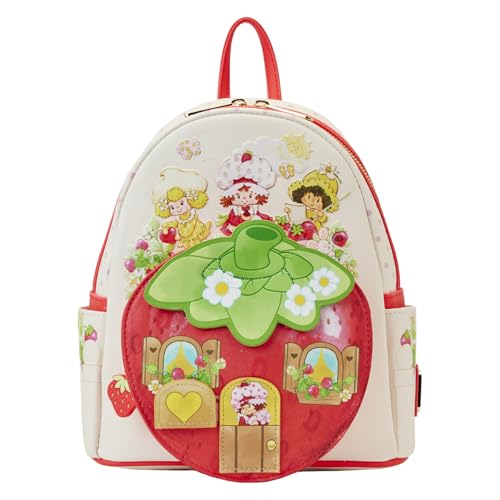 Loungefly Strawberry Shortcake Strawberry House Mini Backpack2