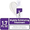 Tratamiento Exfoliante CeraVe, Sérum Antienvejecimiento con Ácido Glicólico, 17 oz | Fórmula Nocturna con 5% de Ácido Láctico y Ceramidas para Atacar Arrugas y Actuar como Corrector de Manchas Oscuras para la Cara 1.7 Fl Oz (Paquete de 1) 4