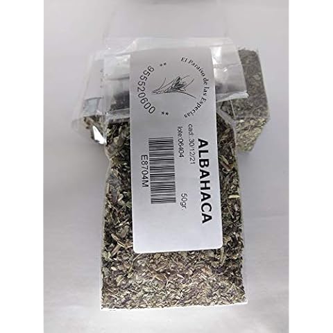 Albahaca Hoja 1000 grs - Hierba Aromática Natural Cover