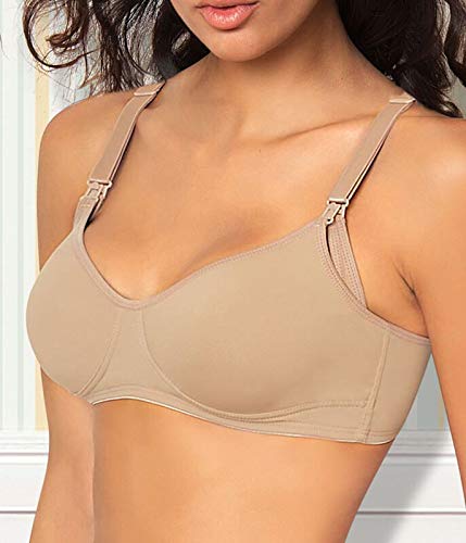 Sutiã amamentação sem bojo sem aro flexível Morisco 4423