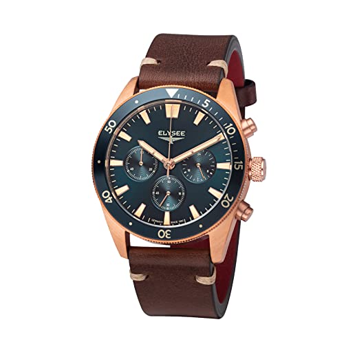 Elysee Bronze Chrono Quarz 5 ATM